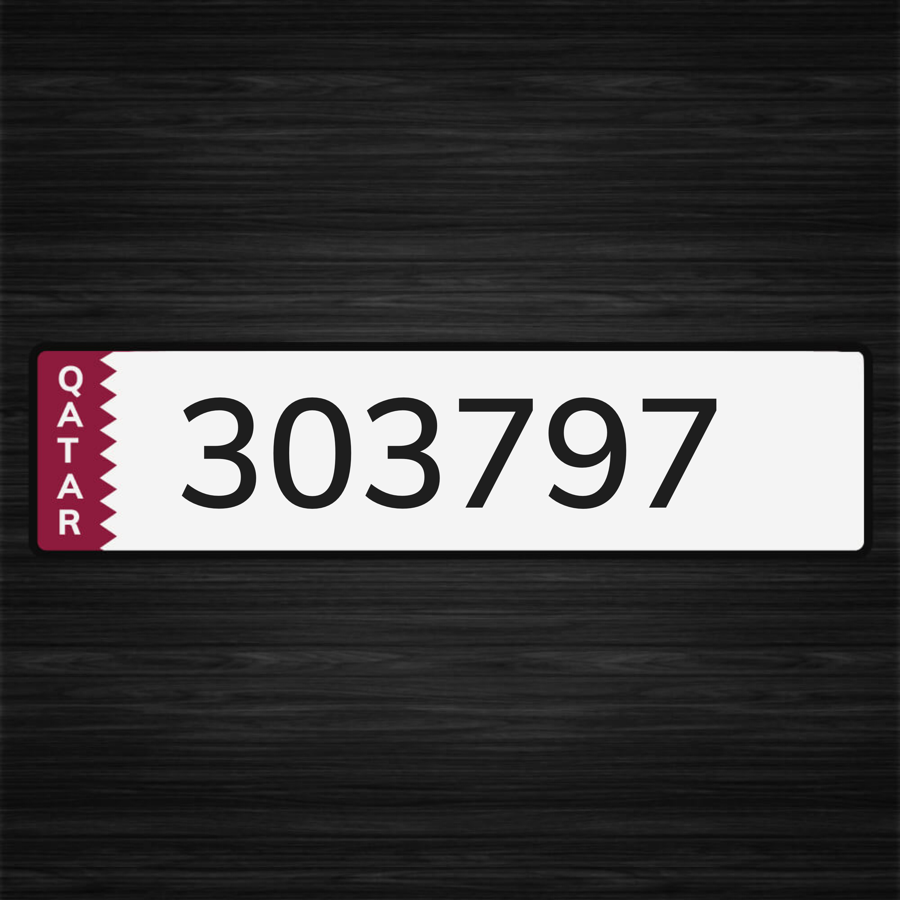 car plate - 1