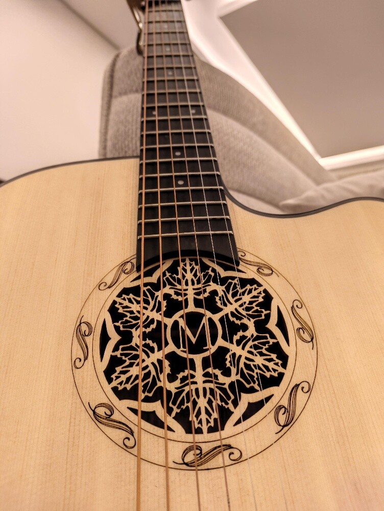 Acoustic Electric Guitar Custom - 3