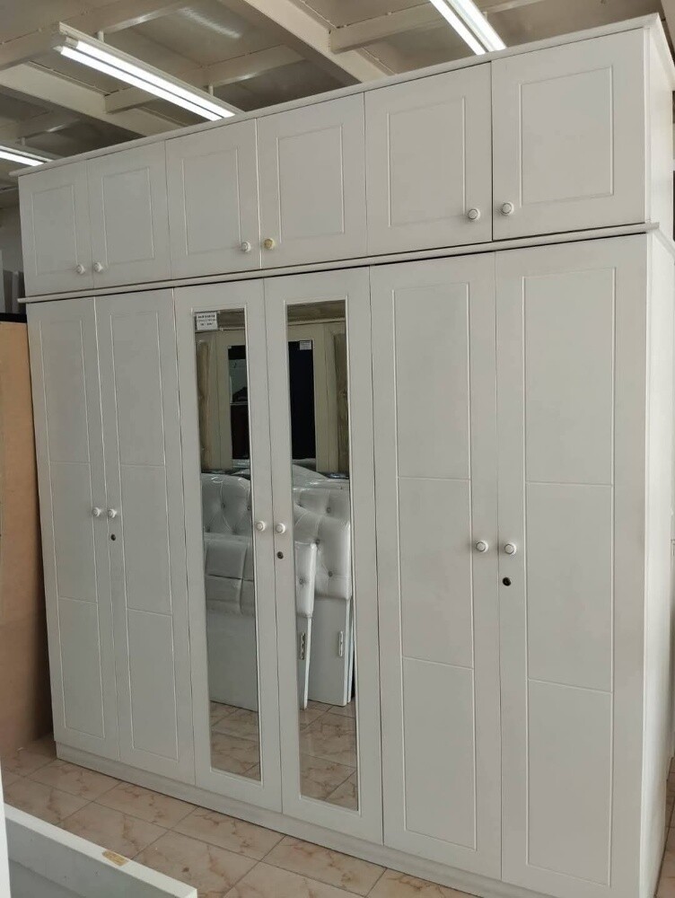 6 Door Cabinet With Top - 1