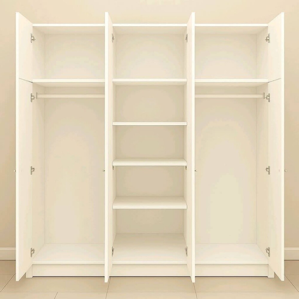 6 Door Cabinet With Top - 2