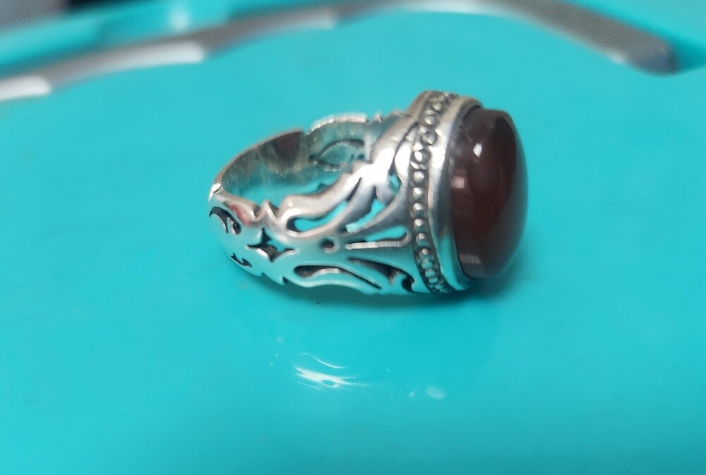 خاتم فضه وعقيق - 11