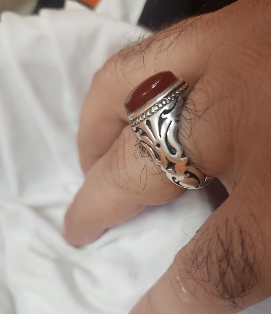 خاتم فضه وعقيق - 2