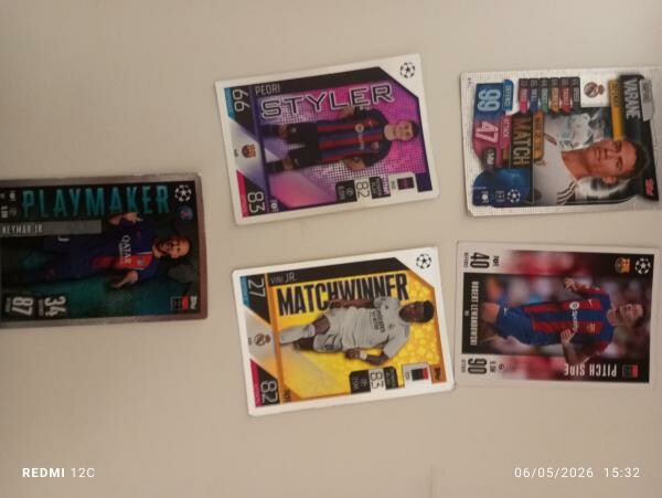 Match Attax UEFA Football Cards - 1