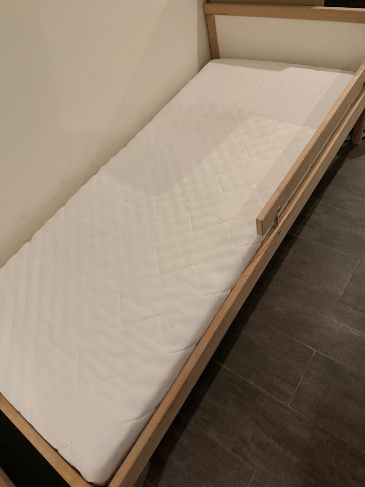 kids bed 3ft +matress - 2