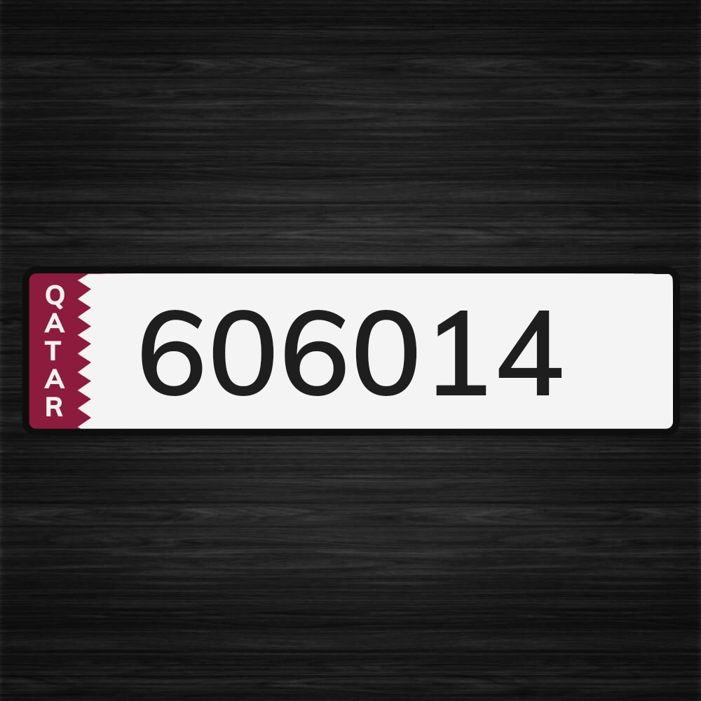 Special Plate Number - 1