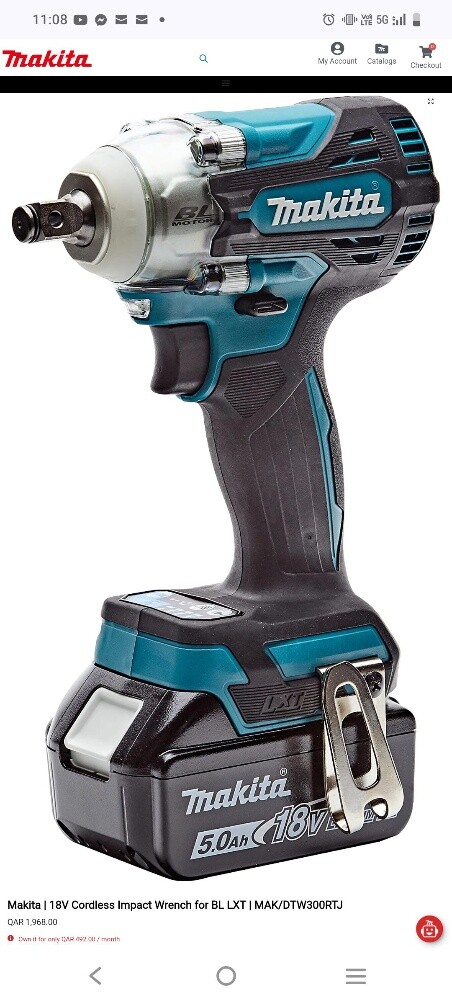 Original 2pcs new impact wrench 18v - 6