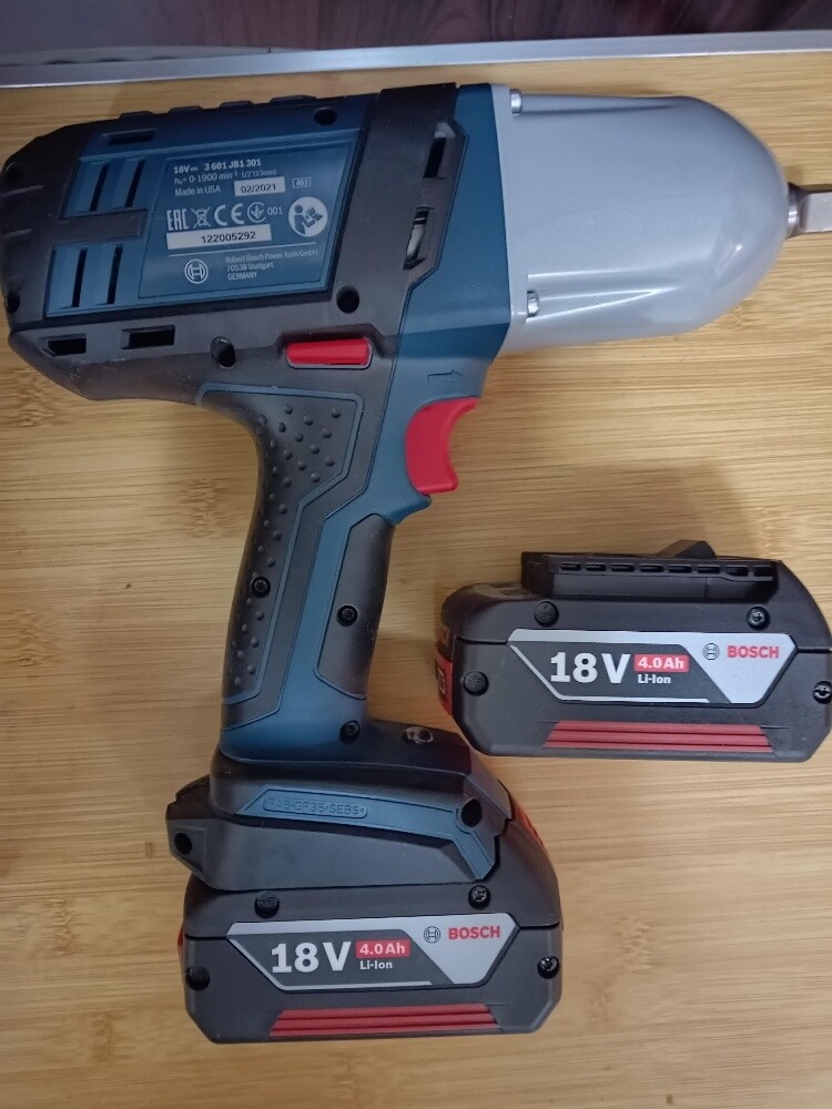 Original 2pcs new impact wrench 18v - 5