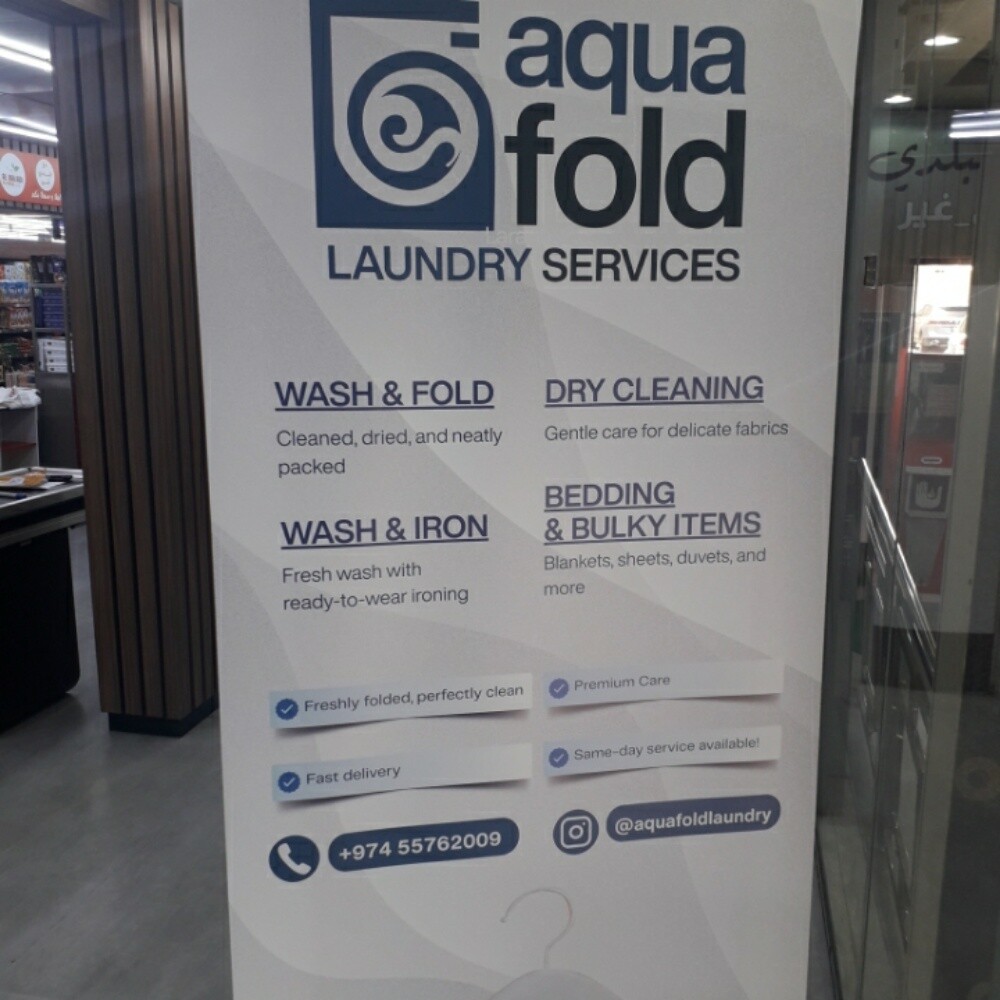 AQUA FOLD LAUNDRY SERVICES - 1