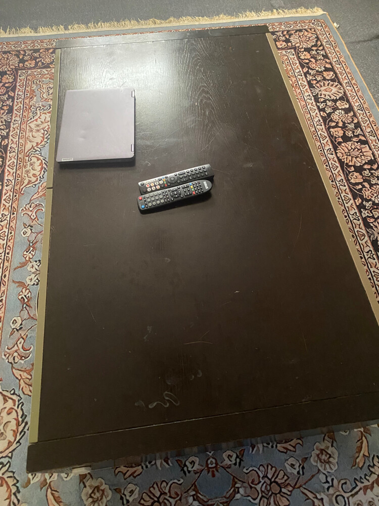 طاوله تلفزيون وطاوله وسط  - 1
