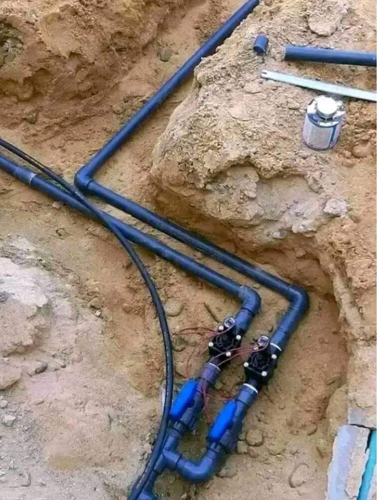 تنفيذ جميع شبكات الري الحديث - 8