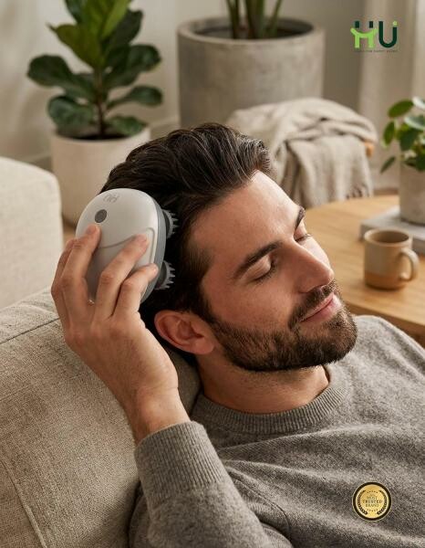 جهاز مساج فروة الرأس الذكي إتش يو - 5