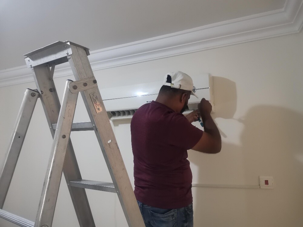 Duct Split HVAC Fan Motor Repair - 7