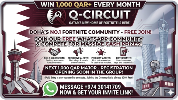 Win 1,000qar | Fortnite Tournaments - 1