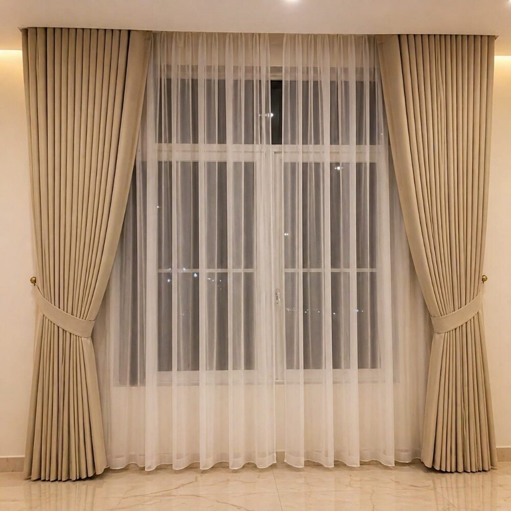 laxecry wave curtains - 1