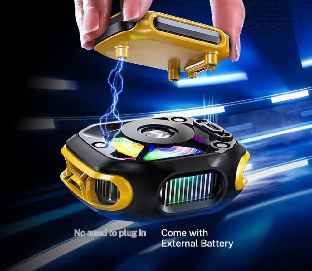 magnetic mobile fan cool gift - 10