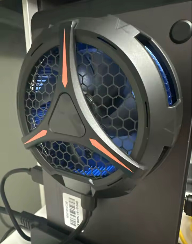 magnetic mobile fan cool gift - 8