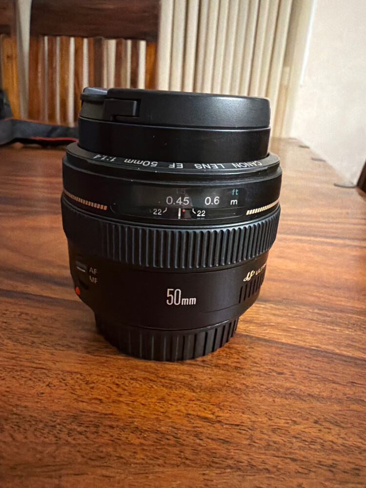 canon lens EF 50 mm - 2