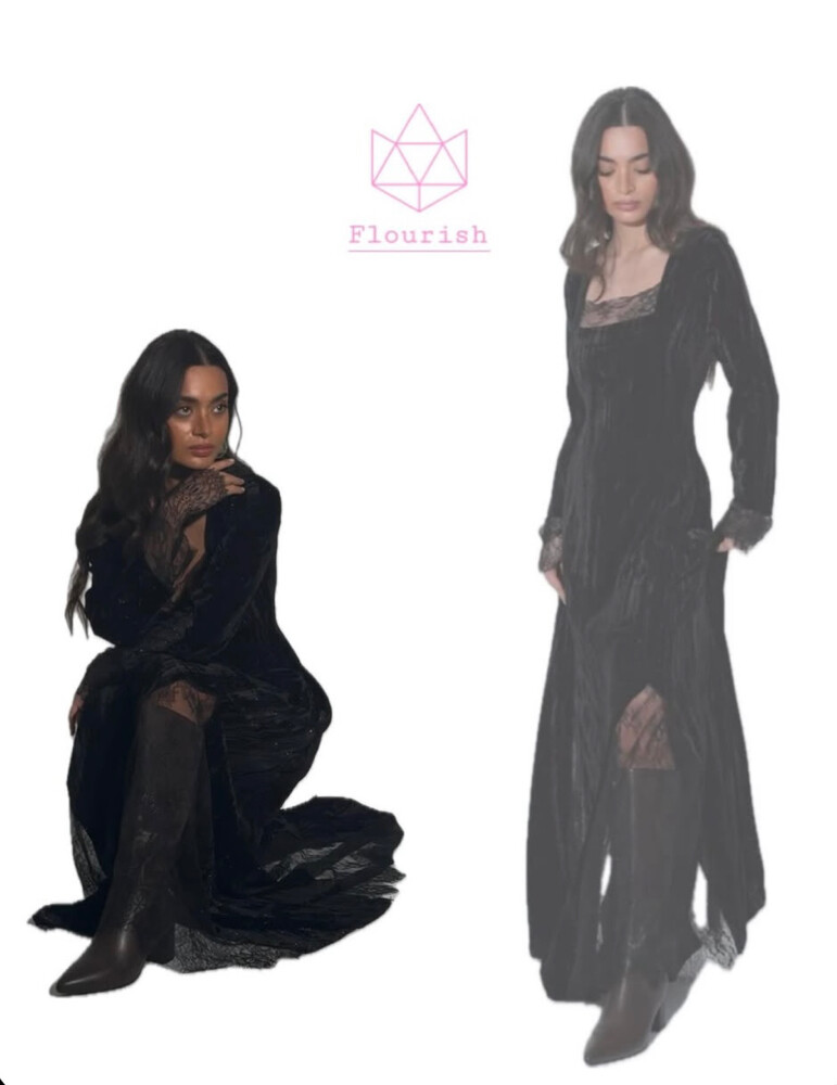 black dress - small - 1