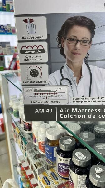 Medical Bed + Air Mattress - 9