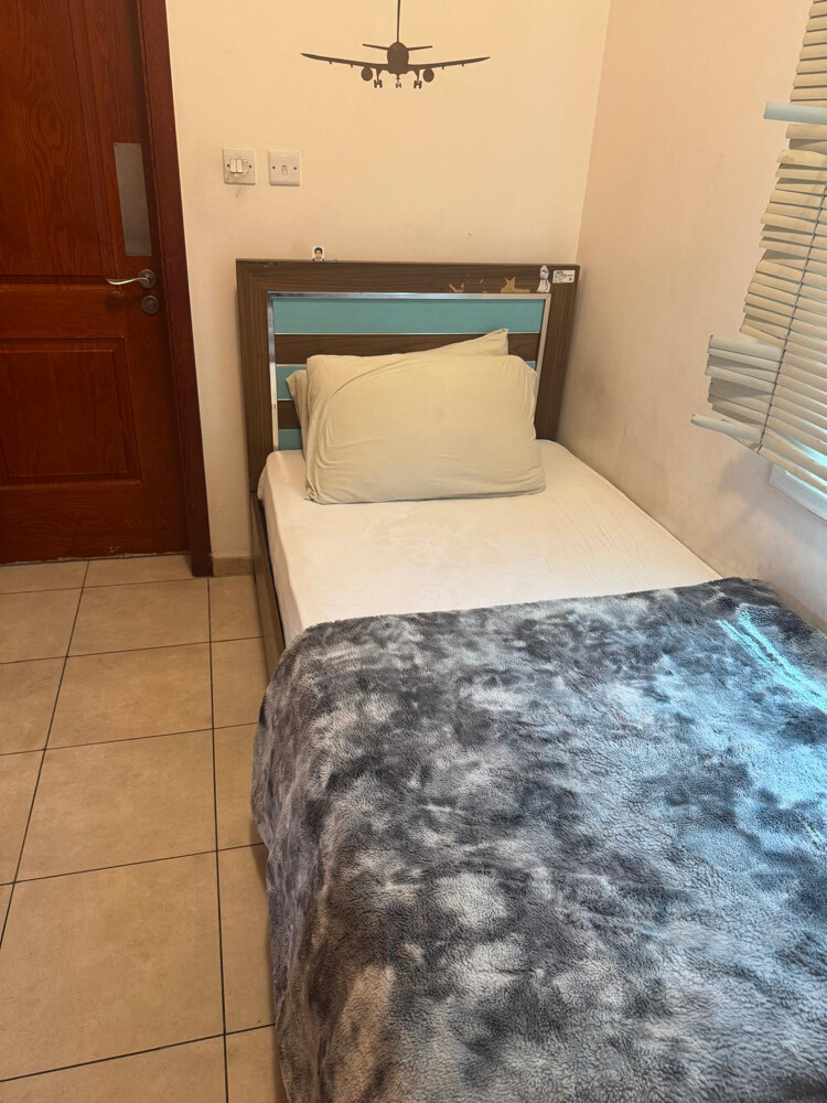 single bed with mattress  - 2