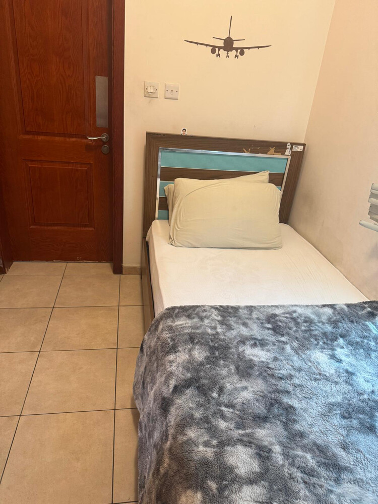 single bed with mattress  - 3