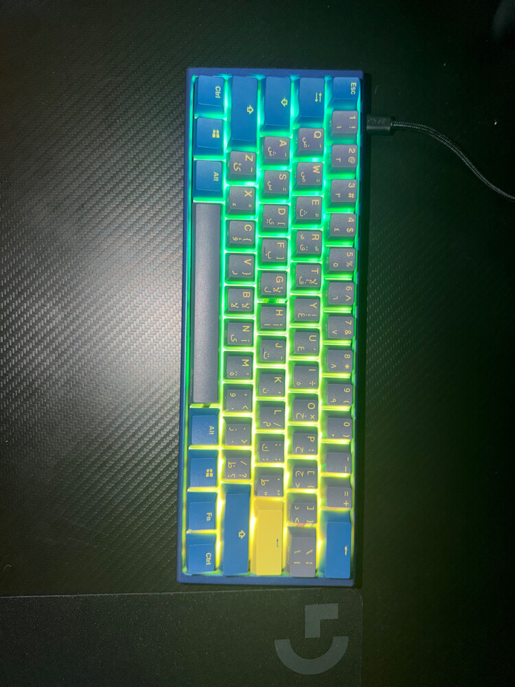 60%Ducky gaming Mechanical Keyboard - 2