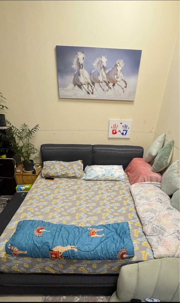 bed with matress - 1