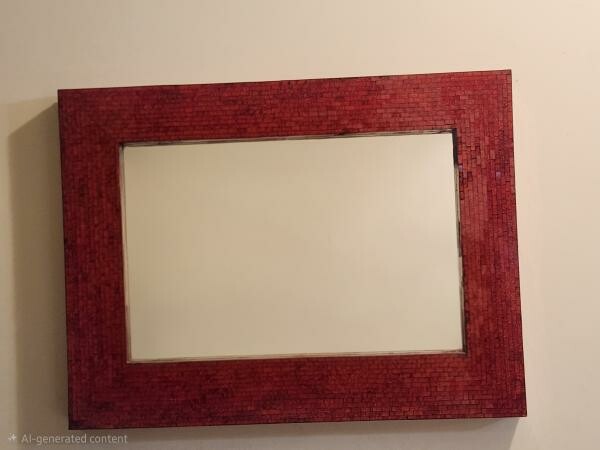 Decorative Mosaic Wall Mirror - 1