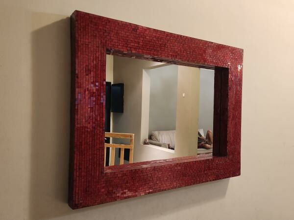 Decorative Mosaic Wall Mirror - 2