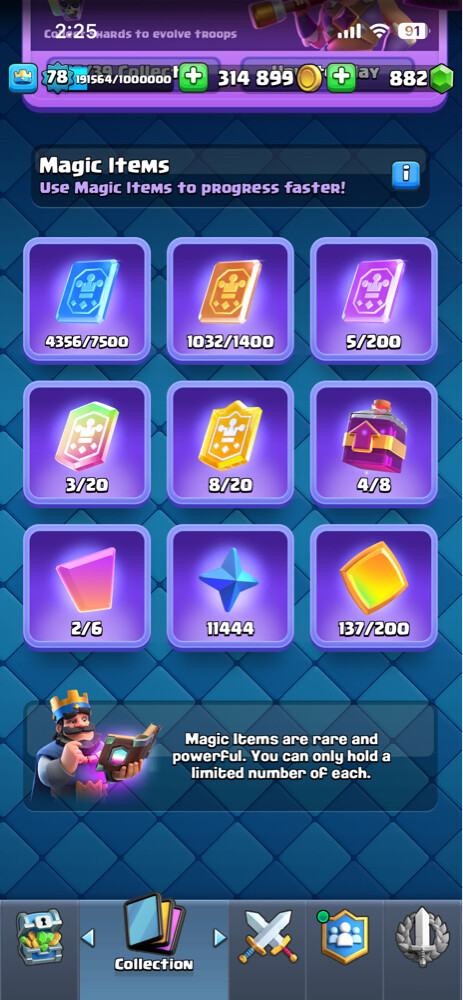 Top 10k Rank Clash Royale Account - 2