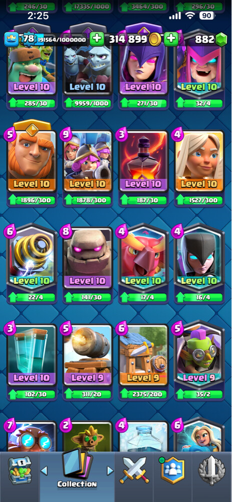 Top 10k Rank Clash Royale Account - 11