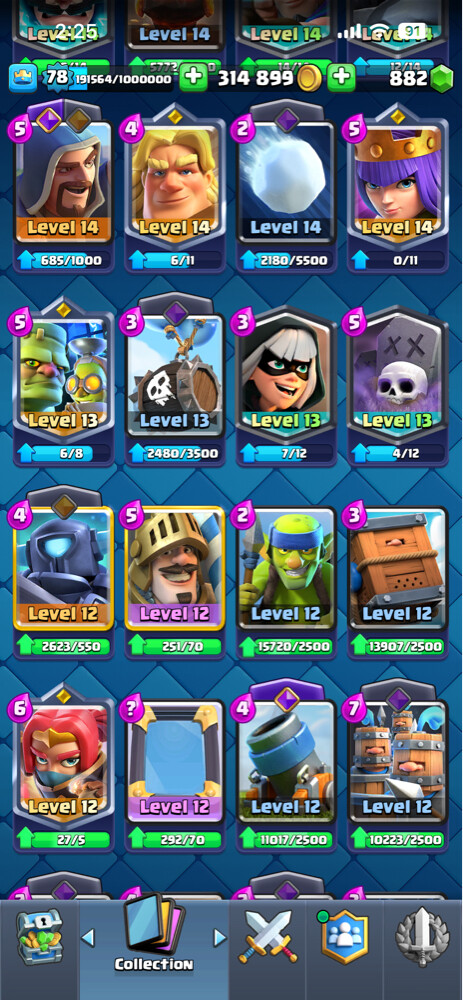 Top 10k Rank Clash Royale Account - 7