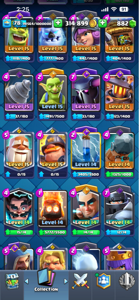 Top 10k Rank Clash Royale Account - 9