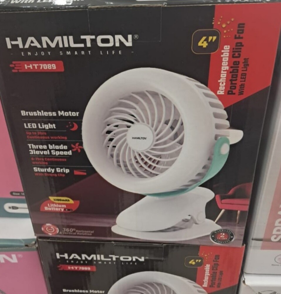 Hamilton HT7089 Rechargeable Portab - 2