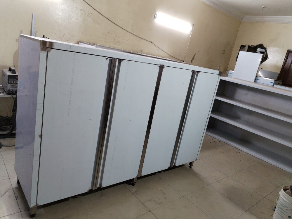 SS Base Cabinet with Hindeg door - 4
