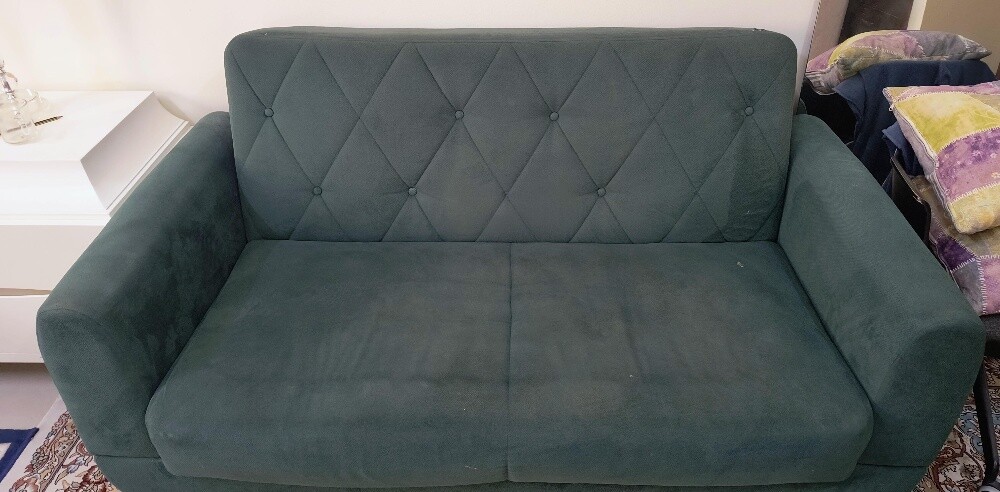 sofa bade 3+2 with cover - 2