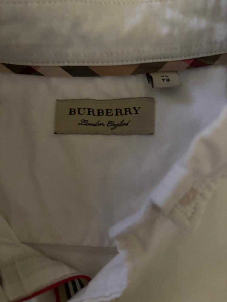 burberry button up size xl - 2