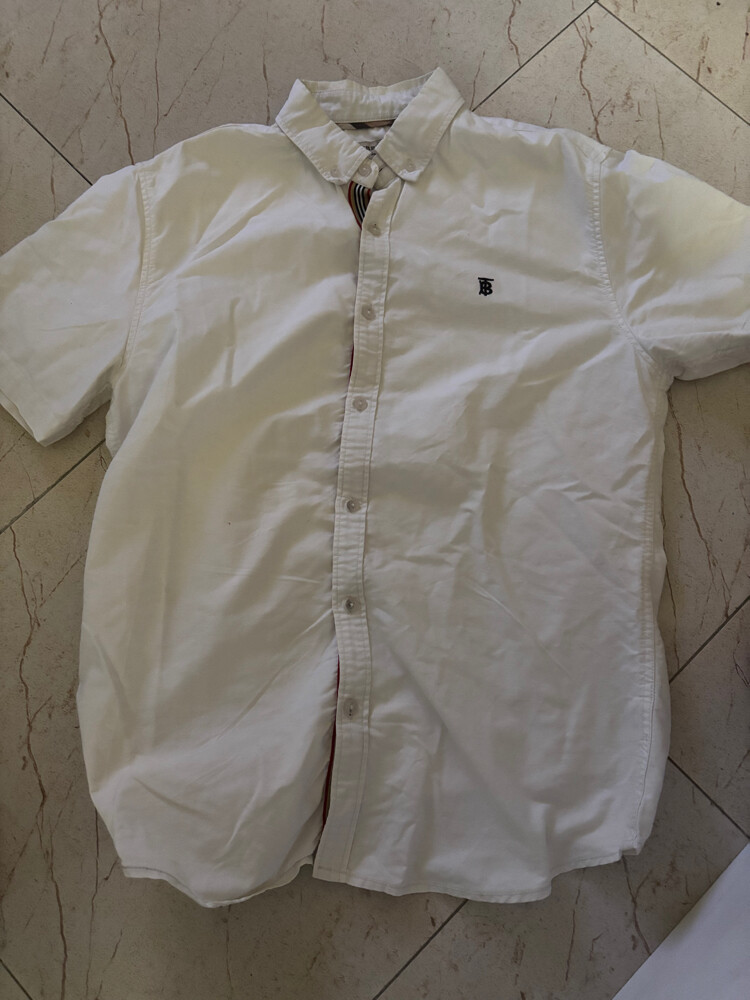 burberry button up size xl - 1