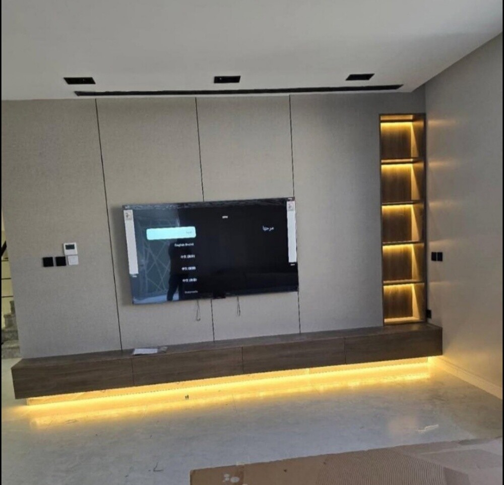 اعمال ديكور جبس والكهرباء - 15