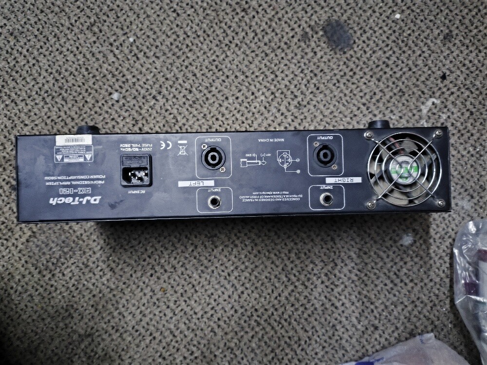 DJ-Tech AX-12I 480W Power Amplifier - 1