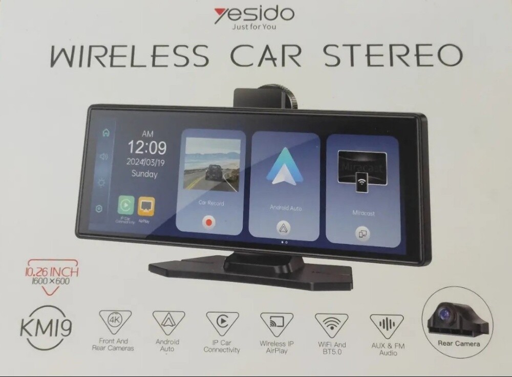 Name: Yesido KM19 Wireless Car Ster - 1