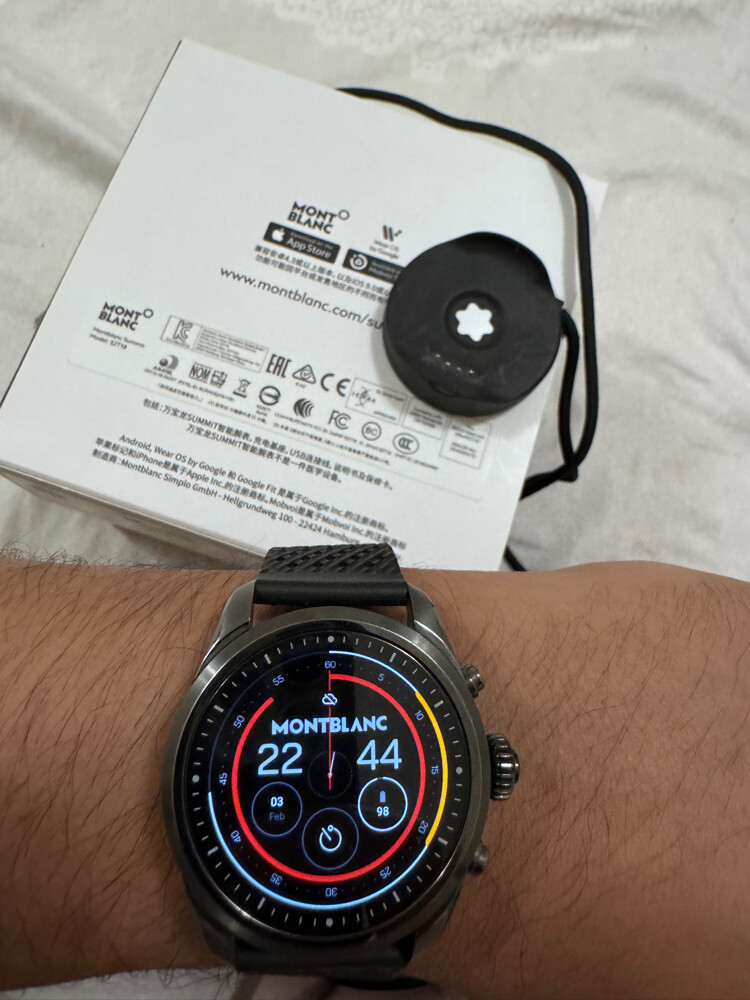 Mont Blanc Summit watch  - 4