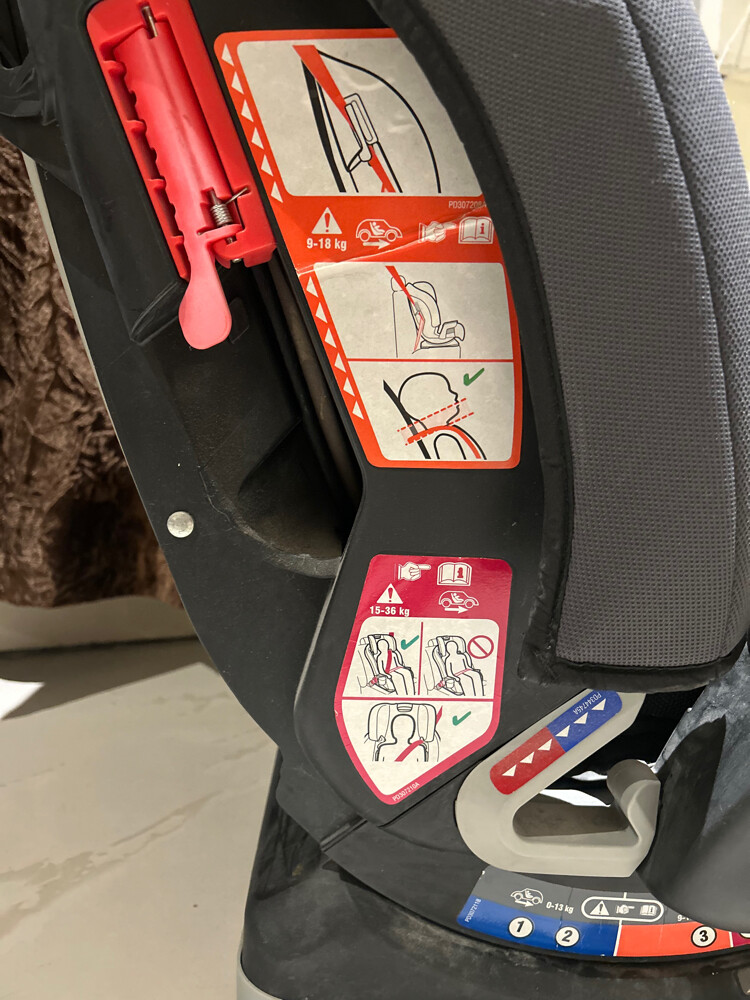 GRACO toddler car seat - 5