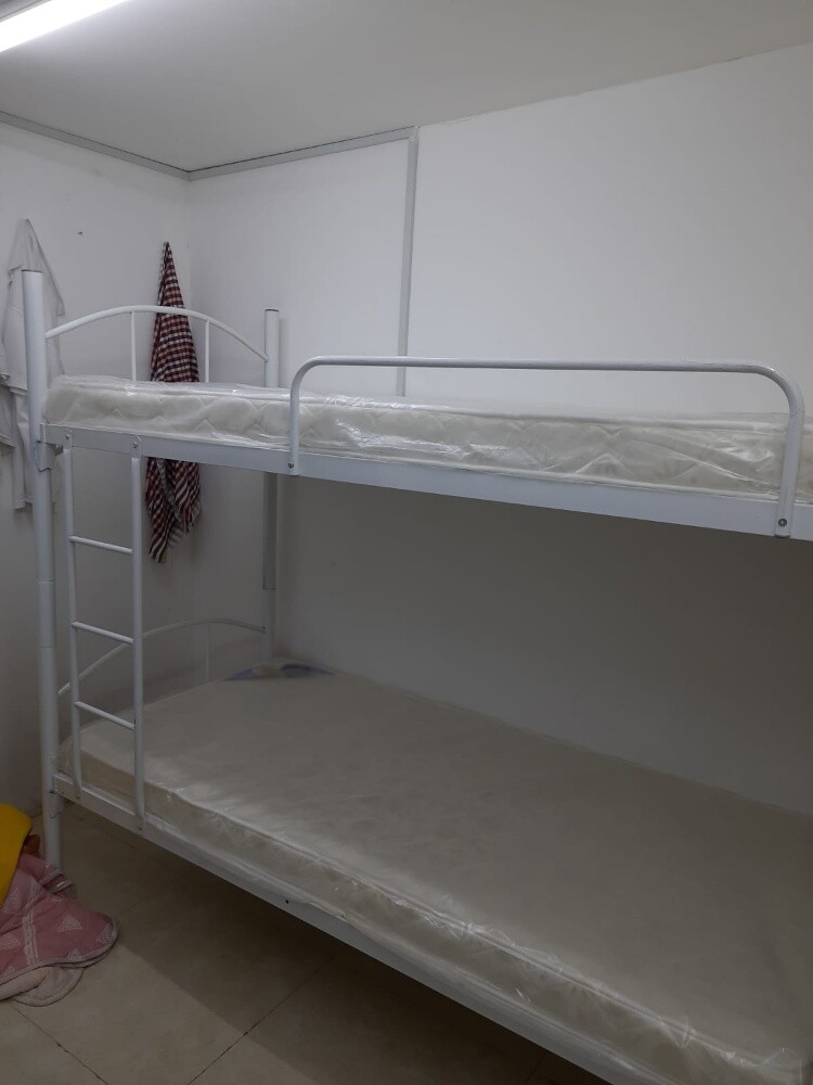 New Single Bed ,Wooden & steel Bed - 27