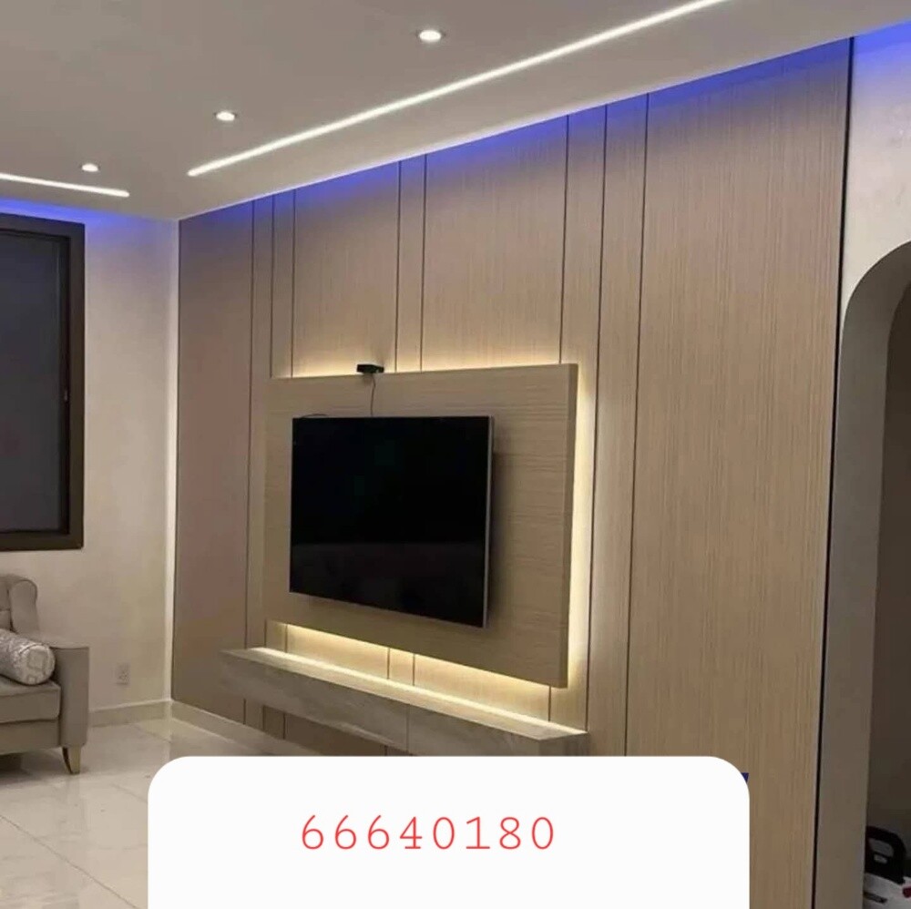 كنب ستائر ديكور جبس صبغ - 6