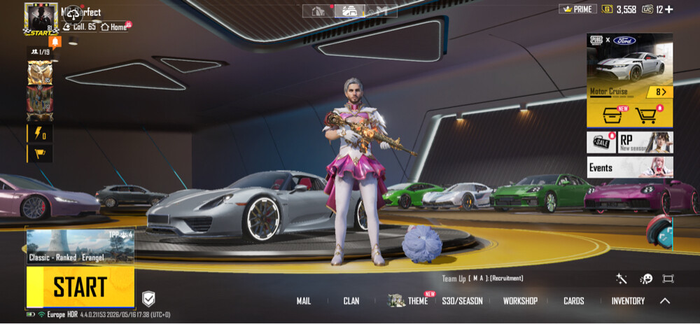 PUBG ACC 8 X SUPER CAR ACCOUNT sold - 3