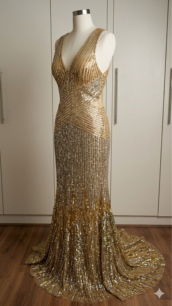 evening dress - 1
