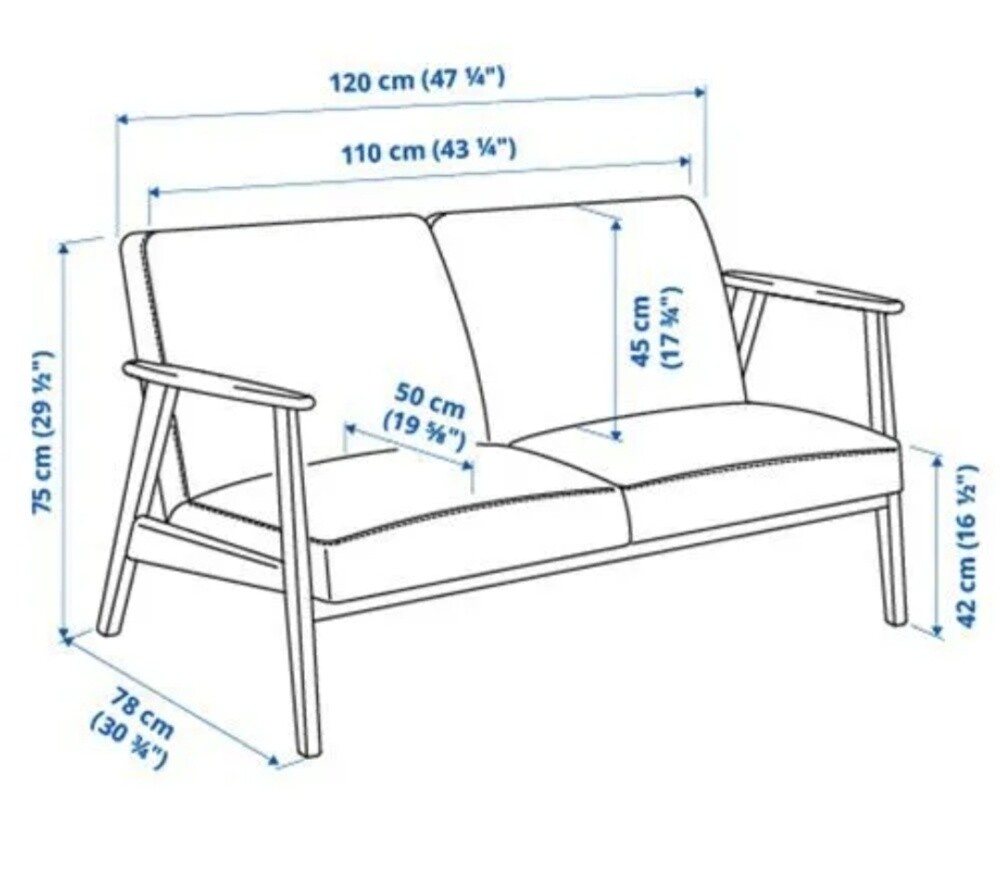 Brand New ikea sofa - 2