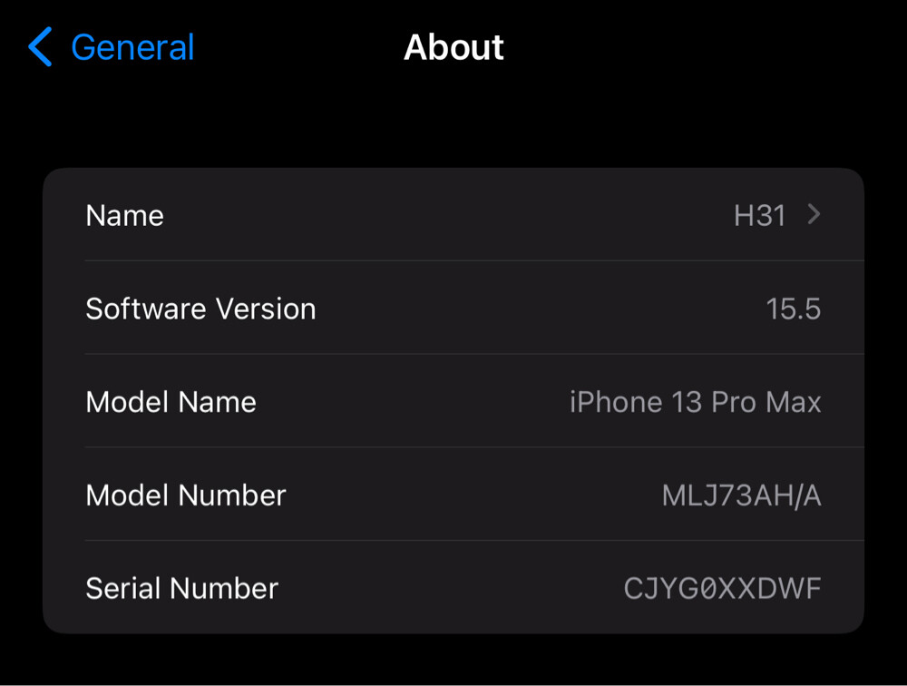 iPhone 13 Pro Max  - 5