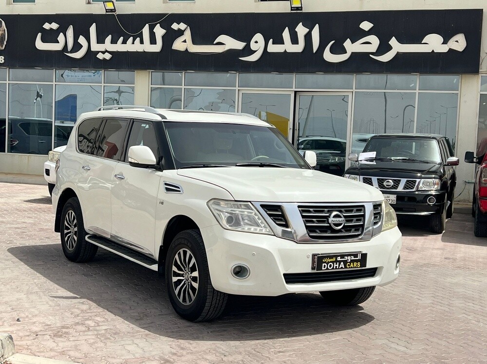 نيسان باترول اس اي 2015 ابيض - 1